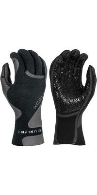 2024 Xcel Infiniti 3mm 5 Finger Wetsuit Gloves XW21AN039380 - Black